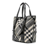 Medium Beat Check Nylon Victoria Tote